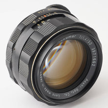 画像をギャラリービューアに読み込む, ペンタックス Pentax Asahi スーパータクマー Super Takumar 50mm F1.4 M42マウント