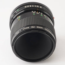 画像をギャラリービューアに読み込む, キヤノン Canon New FD Macro 50mm F3.5