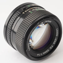 画像をギャラリービューアに読み込む, キヤノン Canon New FD 50mm F1.4