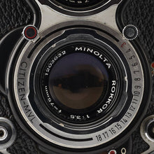 画像をギャラリービューアに読み込む, ミノルタ Minolta AUTOCORD III / ROKKOR 75mm F3.5