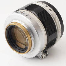 画像をギャラリービューアに読み込む, キヤノン Canon 50mm F1.4 LTM L39