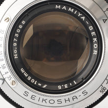 画像をギャラリービューアに読み込む, マミヤ Mamiya MAMIYA SEKOR 105mm F3.5 C220 C3 C33 C330用