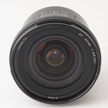 画像をギャラリービューアに読み込む, ミノルタ Minolta AF 20mm F2.8 Sony A マウント