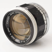 画像をギャラリービューアに読み込む, キヤノン Canon 50mm F1.4 ライカL39マウント