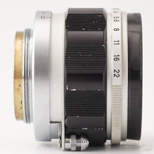 画像をギャラリービューアに読み込む, キヤノン Canon 50mm F1.4 ライカL39マウント