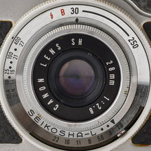 画像をギャラリービューアに読み込む, キヤノン Canon Demi / SH 28mm F2.8