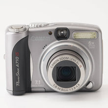 画像をギャラリービューアに読み込む, キヤノン Canon Power Shot A710 IS IMAGE STABLIZER Ai AF / Canon Zoom Lens 5.8-34.8mm F2.8-4.8