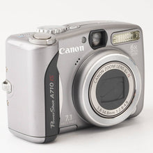 画像をギャラリービューアに読み込む, キヤノン Canon Power Shot A710 IS IMAGE STABLIZER Ai AF / Canon Zoom Lens 5.8-34.8mm F2.8-4.8