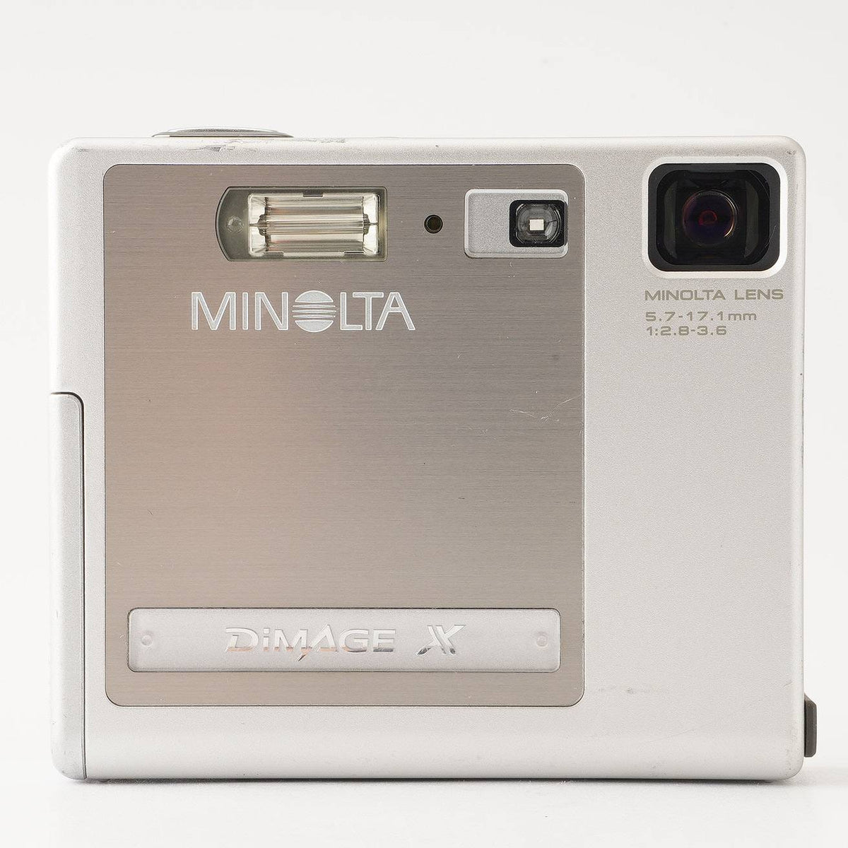 MINOLTA DiMAGE DIMAGE Xi シルバー Minolta DiMAGE X】見た目がMDプレイヤーすぎる幻のデジカメ。｜sai