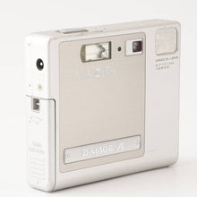 画像をギャラリービューアに読み込む, ミノルタ Minolta DiMAGE X / 5.7-17.1mm F2.8-3.6