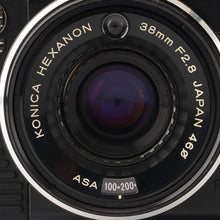 画像をギャラリービューアに読み込む, コニカ Konica C35 AF / HEXANON 38mm F2.8