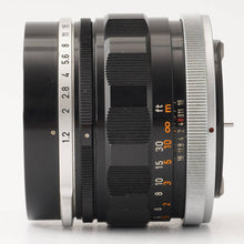 画像をギャラリービューアに読み込む, キヤノン Canon FL 58mm F1.2 FD マウント