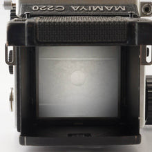 画像をギャラリービューアに読み込む, マミヤ Mamiya C220 PROFESSIONAL / MAMIYA SEKOR DS 105mm f/3.5 ブルードット