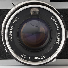 Load image into Gallery viewer, Canon Canonet QL17 G-III QL / Canon Lens 40mm f/1.7