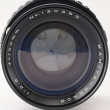 画像をギャラリービューアに読み込む, マミヤ Mamiya MAMIYA SEKOR 100mm F2.8 マミヤプレス用