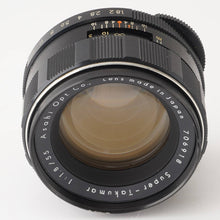 画像をギャラリービューアに読み込む, ペンタックス Pentax Asahi スーパータクマー Super Takumar 55mm f/1.8 前期 M42 mount