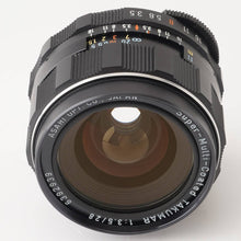 画像をギャラリービューアに読み込む, ペンタックス Pentax Asahi Super Multi Coated タクマー TAKUMAR 28mm f/3.5 M42マウント