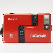 画像をギャラリービューアに読み込む, コニカ Konica AUTO FOCUS RECORDER / HEXANON 24mm F4