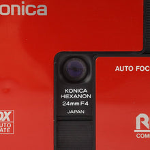 画像をギャラリービューアに読み込む, コニカ Konica AUTO FOCUS RECORDER / HEXANON 24mm F4