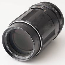 画像をギャラリービューアに読み込む, ペンタックス Pentax Asahi SPOTMATIC SP ブラック/ Super Multi Coated タクマー TAKUMAR 135mm F3.5