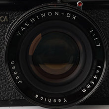 画像をギャラリービューアに読み込む, ヤシカ Yashica Electro 35 GT / YASHINON-DX 45mm F1.7 / TELEPHOTO F4 / WIDE ANGLE F4 TELE-WIDE FINDER