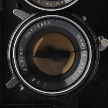 画像をギャラリービューアに読み込む, マミヤ Mamiya C330 Professional ブラック / MAMIYA SEKOR 80mm F2.8