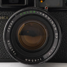 画像をギャラリービューアに読み込む, ヤシカ Yashica Electro 35 GT 35mm レンジファインダーフィルムカメラ / COLOR-YASHINON DX 45mm F1.7