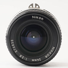 Load image into Gallery viewer, Nikon Ai NIKKOR 24mm f/2.8
