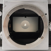 Load image into Gallery viewer, Nikon F Eye Level 35mm SLR Film Camera Silver Body
