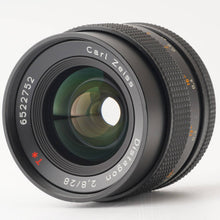 画像をギャラリービューアに読み込む, コンタックス Contax Carl Zeiss Distagon 28mm F2.8 T* AEJ ヤシカ/コンタックスマウント