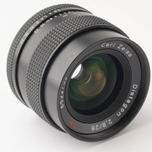 画像をギャラリービューアに読み込む, コンタックス Contax Carl Zeiss Distagon 28mm F2.8 T* AEJ ヤシカ/コンタックスマウント