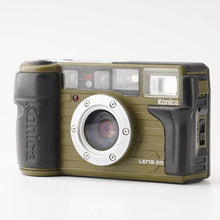 画像をギャラリービューアに読み込む, コニカ Konica 現場監督 LENS 35 35mm コンパクトフィルムカメラ オリーブ