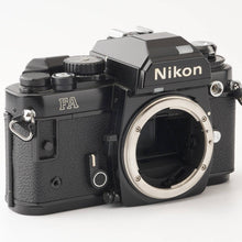 Load image into Gallery viewer, Nikon FA Black 35mm SLR Film Camera