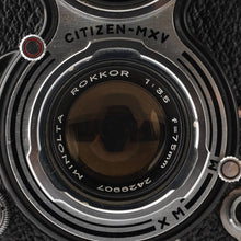 画像をギャラリービューアに読み込む, ミノルタ Minolta AUTOCORD / ROKKOR 75mm F3.5
