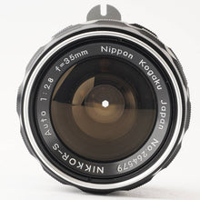Load image into Gallery viewer, Nikon Nippon Kogaku Nikkor-S Auto 35mm f/2.8