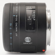 画像をギャラリービューアに読み込む, ミノルタ Minolta AF Macro 50mm F3.5 Sony Aマウント