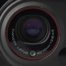 画像をギャラリービューアに読み込む, キヤノン Canon Autoboy TELE QUARTZ DATE / Canon Lens 40/70mm F2.8/4.9