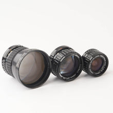 画像をギャラリービューアに読み込む, ペンタックス Pentax PENTAX-110 70mm F2.8 / 50mm F2.8 / 18mm F2.8 オート110マウント レンズセット