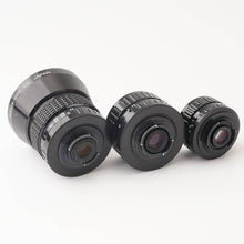 画像をギャラリービューアに読み込む, ペンタックス Pentax PENTAX-110 70mm F2.8 / 50mm F2.8 / 18mm F2.8 オート110マウント レンズセット