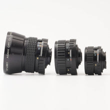 画像をギャラリービューアに読み込む, ペンタックス Pentax PENTAX-110 70mm F2.8 / 50mm F2.8 / 18mm F2.8 オート110マウント レンズセット