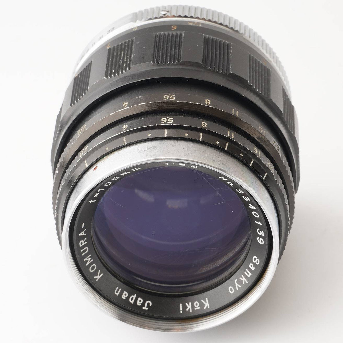 Sankyo Koki コムラー Komura- Lens 105mm F2.8 M42 マウント