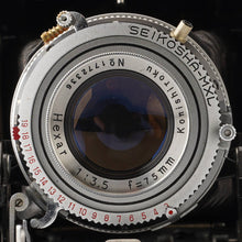 画像をギャラリービューアに読み込む, 小西六 Konishiroku Pearl IV / Hexar 75mm F3.5