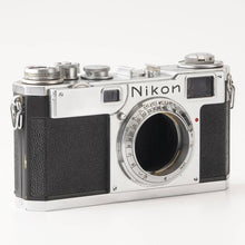 画像をギャラリービューアに読み込む, ニコン Nikon S2 35mm レンジファインダーフイルムカメラ / Nikon NIKKOR-H.C 5cm 50mm F2