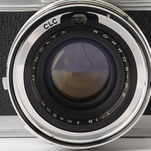 画像をギャラリービューアに読み込む, ミノルタ Minolta Hi-Matic 7s 35mmレンジファインダーフイルムカメラ / ROKKOR-PF 45mm F1.8