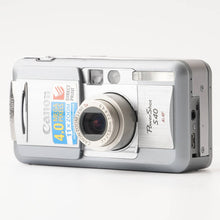 画像をギャラリービューアに読み込む, キヤノン Canon Power Shot S40 コンパクトデジタルカメラ / Canon Zoom Lens 7.1-21.3mm F2.8-4.9