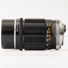 画像をギャラリービューアに読み込む, キヤノン Canon 135mm F3.5 ライカ L39 マウント