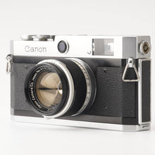 画像をギャラリービューアに読み込む, キヤノン Canon P レンジファインダーフィルムカメラ / CANON LENS 50mm F1.8