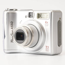 画像をギャラリービューアに読み込む, キヤノン Canon PowerShot A550 / Canon Zoom Lens 4X 5.8-23.2mm F2.6-5.5