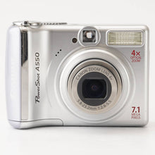 画像をギャラリービューアに読み込む, キヤノン Canon PowerShot A550 / Canon Zoom Lens 4X 5.8-23.2mm F2.6-5.5