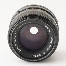 Load image into Gallery viewer, Canon New FD 50mm f/1.4 FD mount